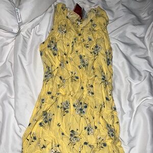 Yellow Floral Vintage Maxi
